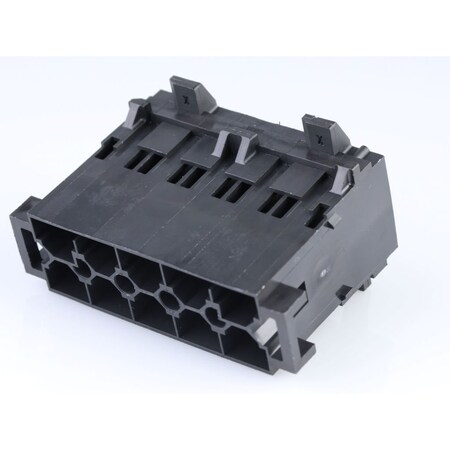 Molex Rectangular Power Connector, 10 Contact(S), Male, Crimp Terminal, Plug 439382203